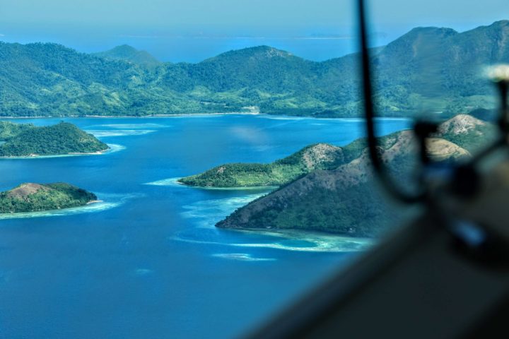 From above